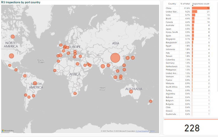 Activity Map for June 2023